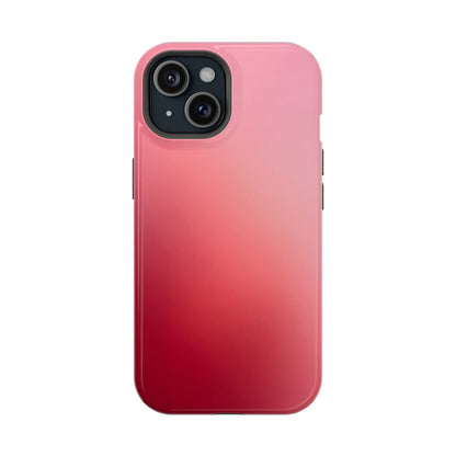 Hot Pink to Crimson Gradient Magnetic Case