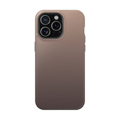 Mocha Ombre: Minimalist Espresso Gradient MagSafe Case