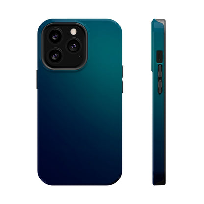 Deep Teal to Midnight Gradient Magnetic Impact Case