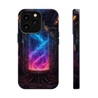 Neon Reactor: Cyberpunk Energy Core MagSafe Case