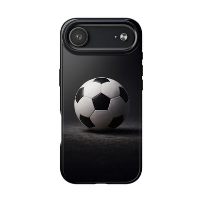 Professional Soccer Ball Tough Case - Minimalist Sports Cover for iPhone & Samsung