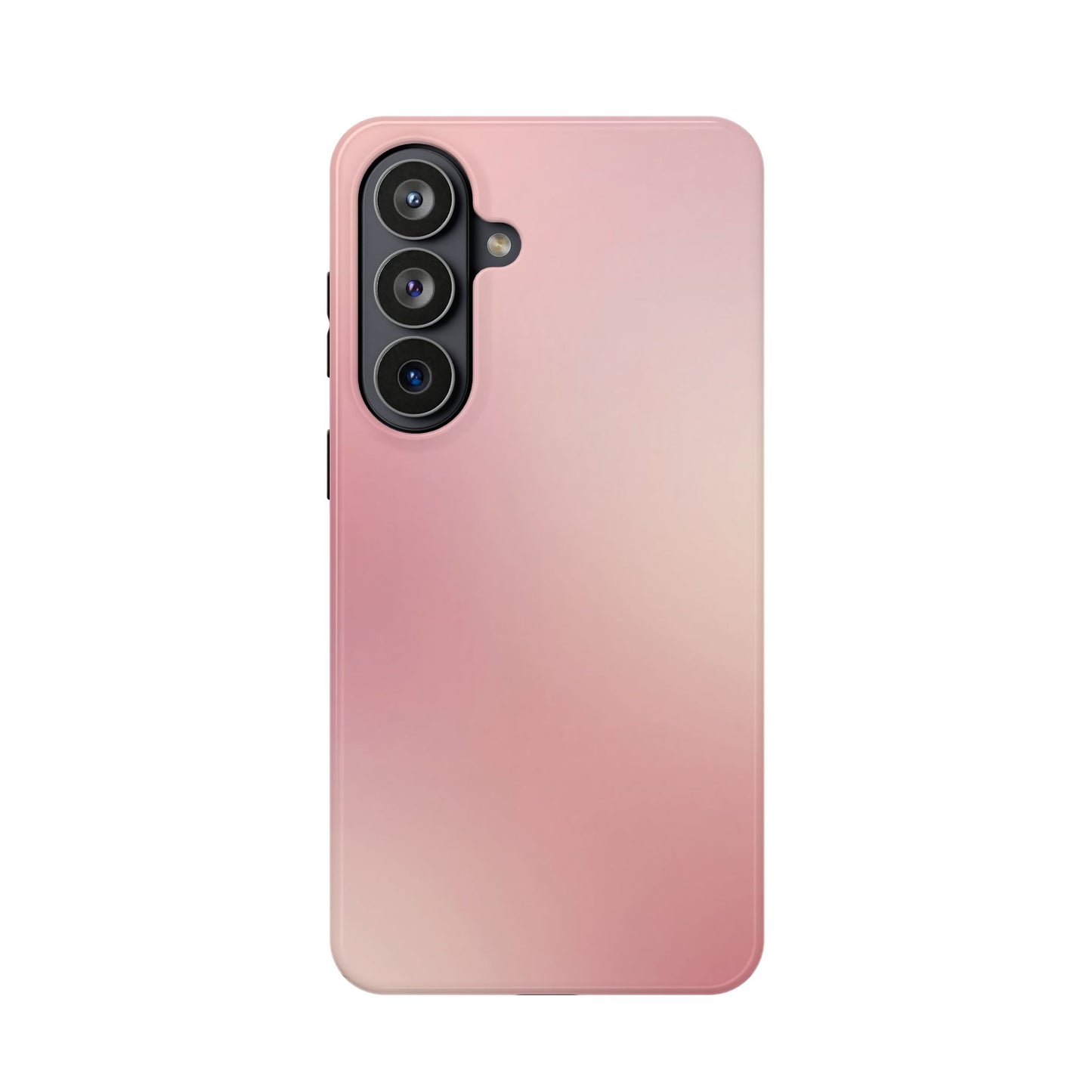 Elegant Rose Gold Gradient Magnetic Case