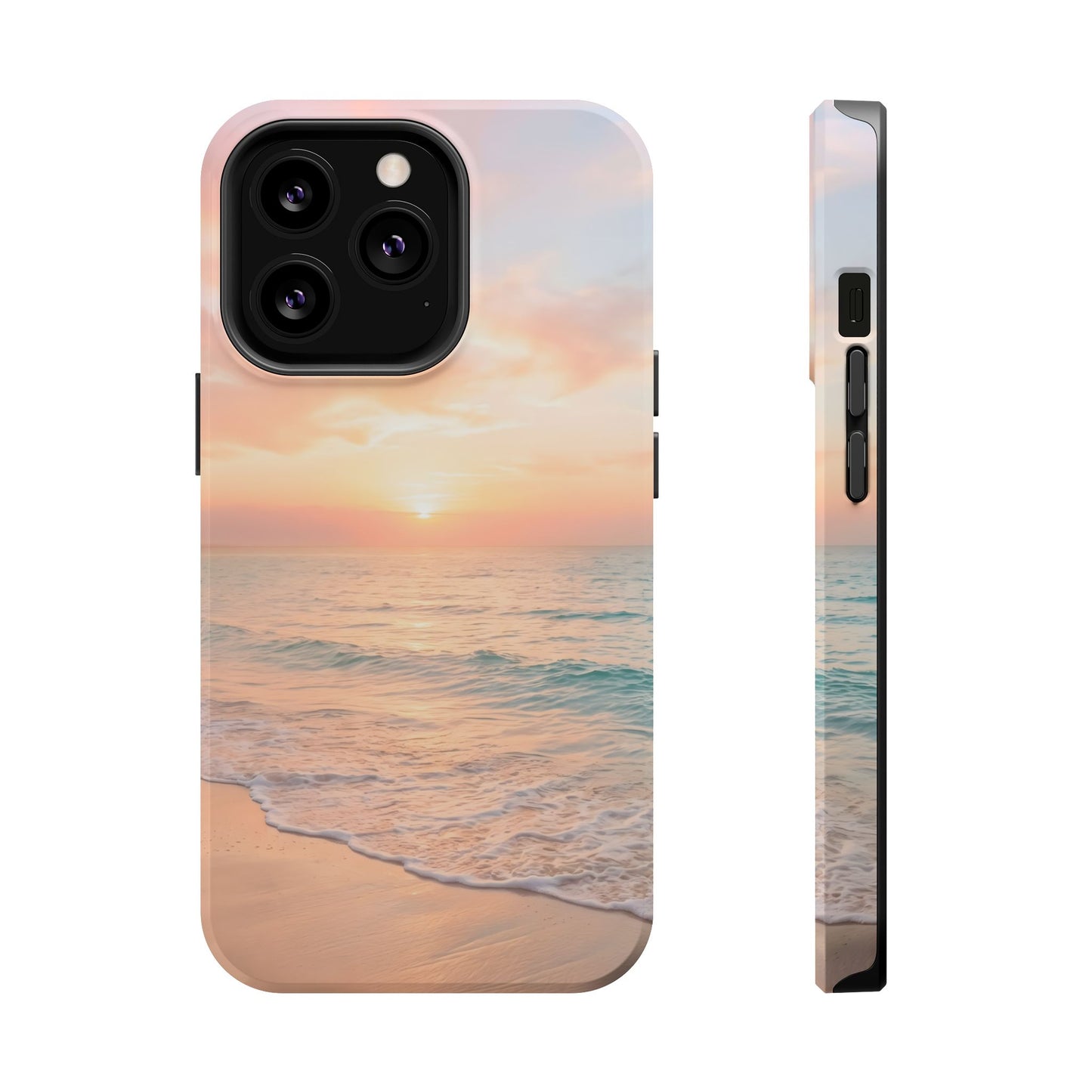 Serene Sunset Beach Magnetic Impact Case