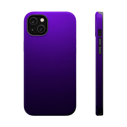 Midnight Amethyst: Dark Purple Gradient MagSafe Case