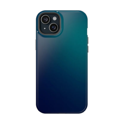 Deep Teal to Midnight Gradient Magnetic Impact Case