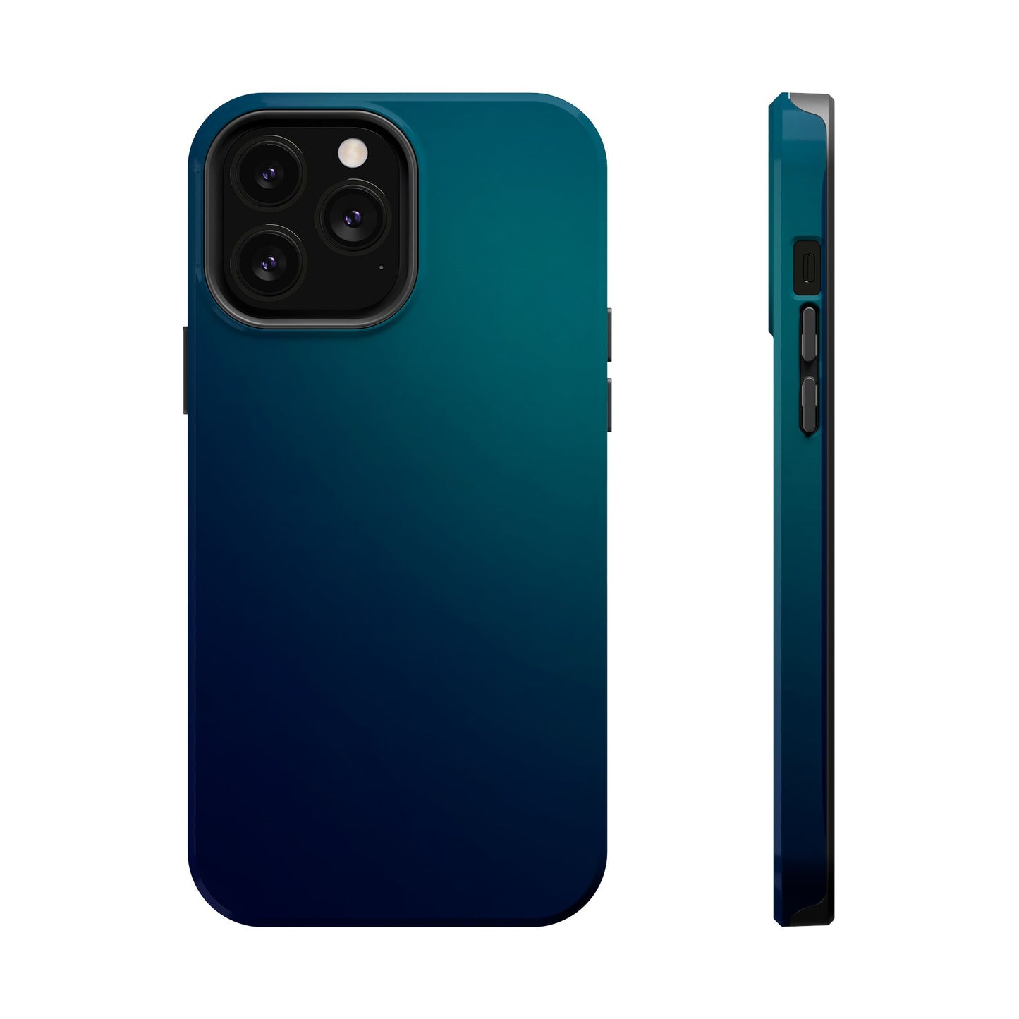 Deep Teal to Midnight Gradient Magnetic Impact Case