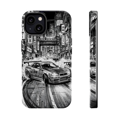 Tokyo Drift Manga Skyline Magnetic Tough Case