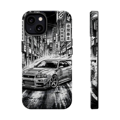 JDM Skyline Tokyo Drift Magnetic Impact Case