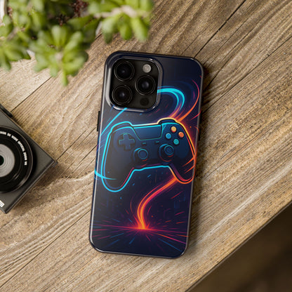 Neon Controller Gaming Tough Case - Electric Energy Cover for iPhone & Samsung