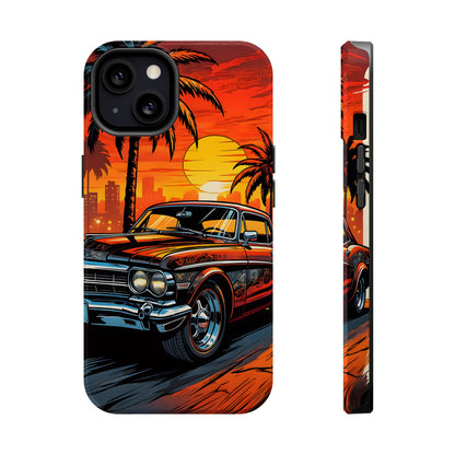 Vice City Cruiser: Comic Style Muscle Car MagSafe Case