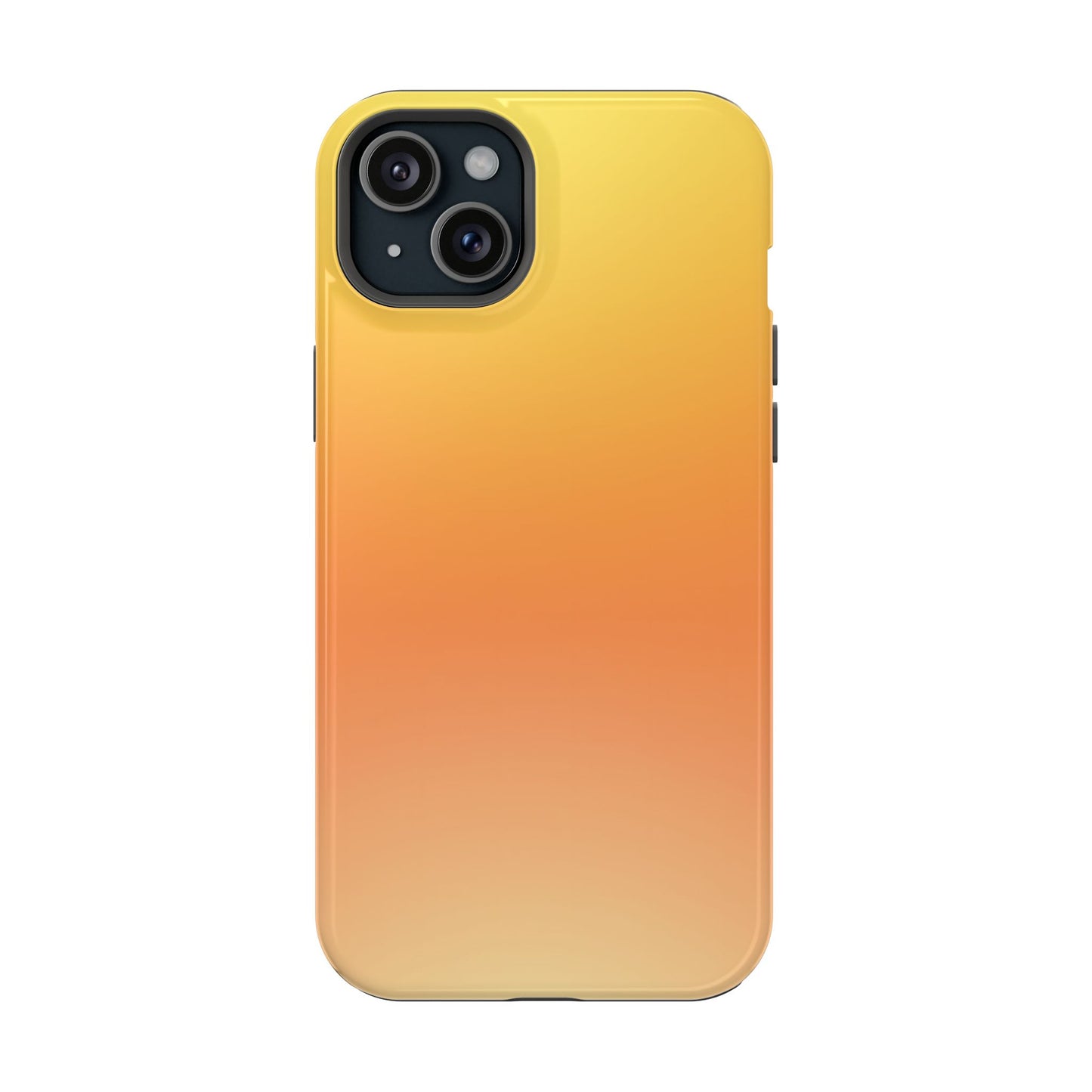 Golden Sunrise Gradient Magnetic Impact Case
