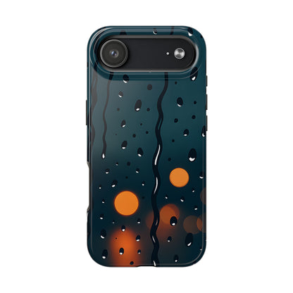 Rainy City Night Tough Case - Moody Urban Aesthetic Phone Cover