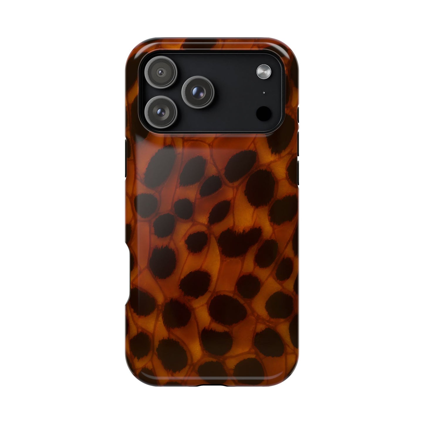 Dark Amber Tortoise Shell Magnetic Tough Case