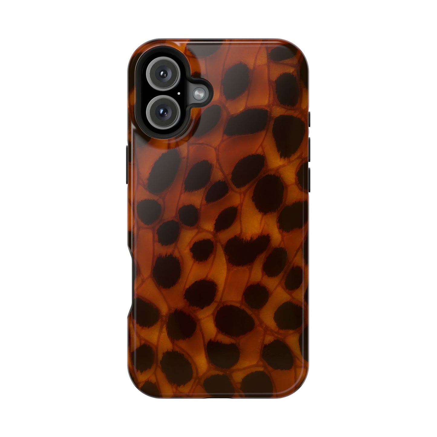 Dark Amber Tortoise Shell Magnetic Tough Case