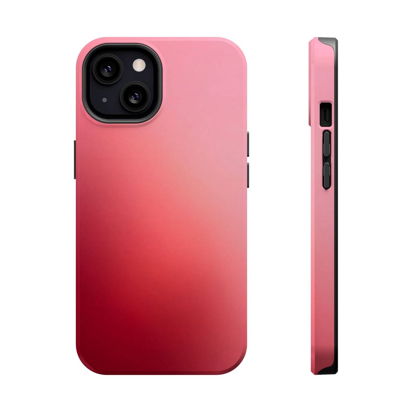Hot Pink to Crimson Gradient Magnetic Case