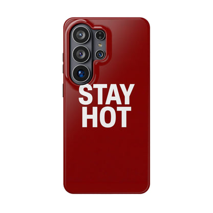 Stay Hot Bold Typography Magnetic Impact Case