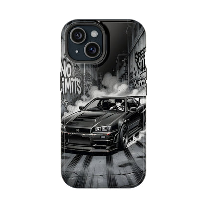 No Limits JDM Manga Skyline Magnetic Case