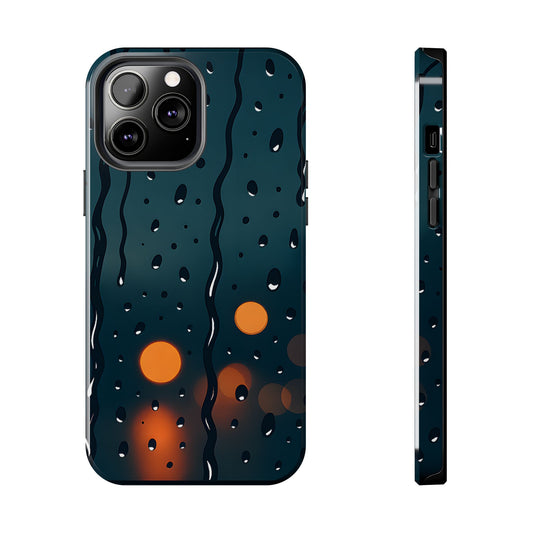 Rainy City Night Tough Case - Moody Urban Aesthetic Phone Cover