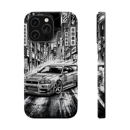 JDM Skyline Tokyo Drift Magnetic Impact Case