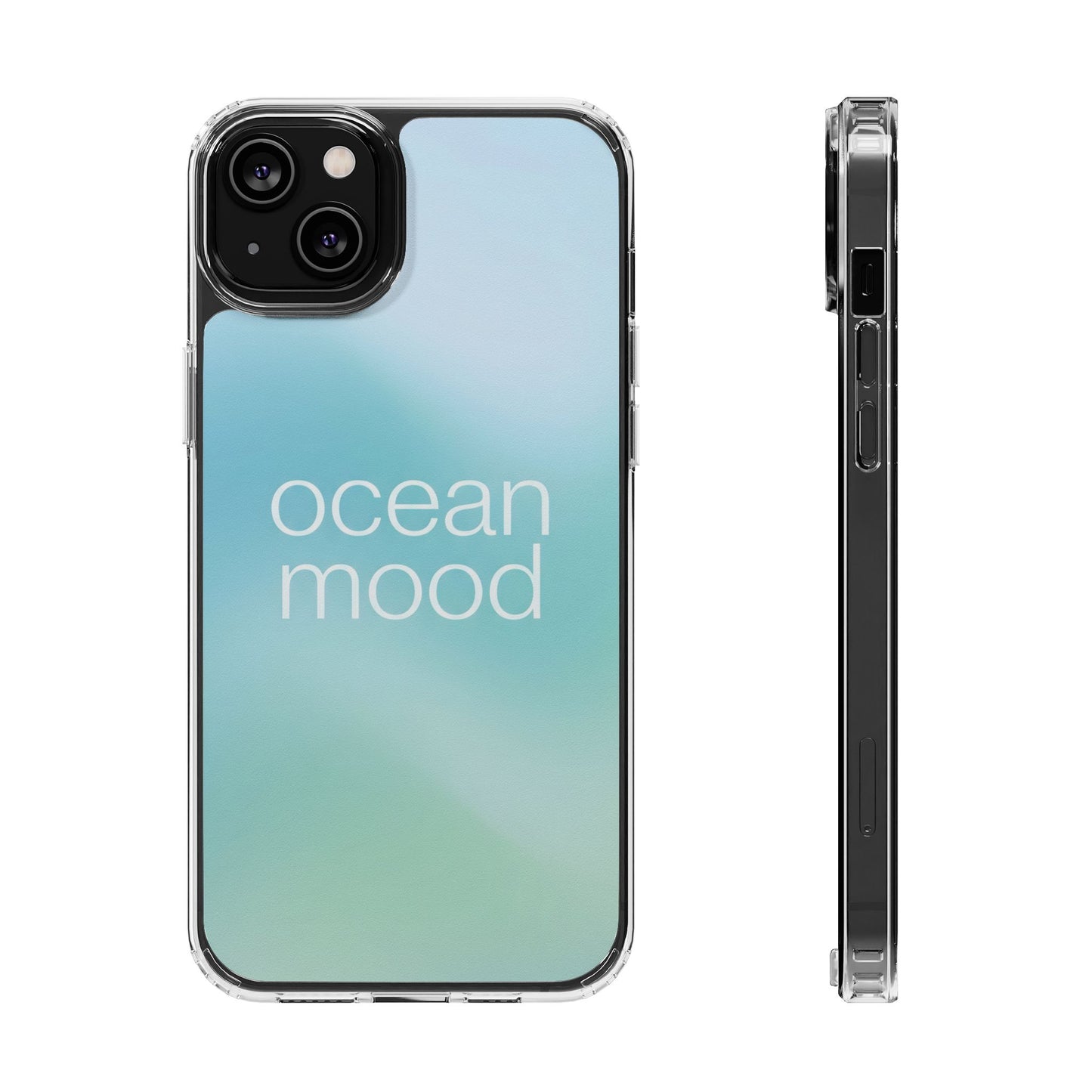 Ocean Mood Clear Case - MagSafe Compatible Coastal Gradient Cover