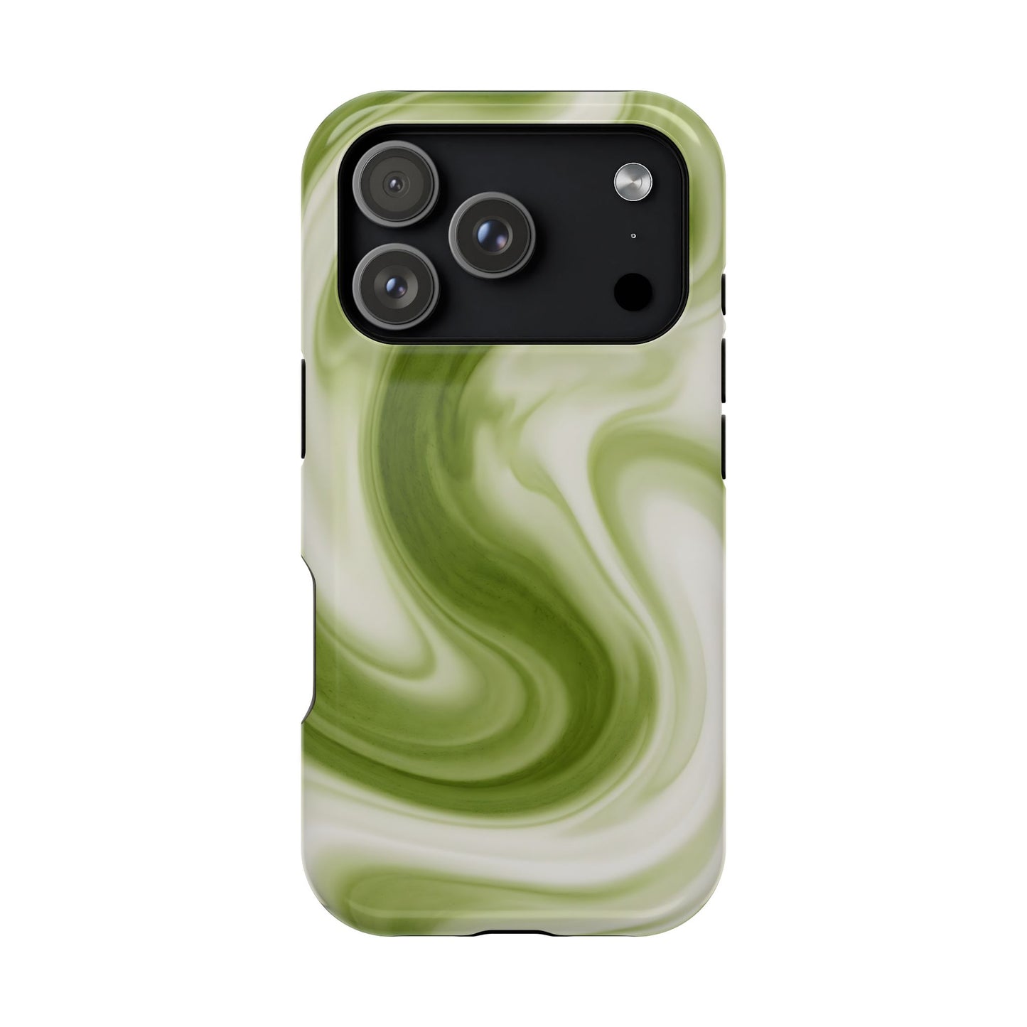 Green Marble Magnetic Impact-Resistant Phone Case