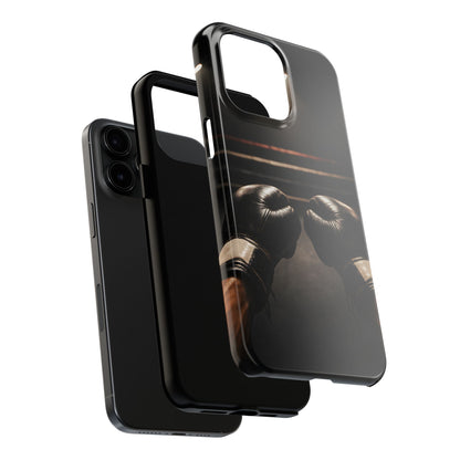 Boxing Gloves Ring POV Tough Case - Cinematic Combat Sports Cover for iPhone & Samsung