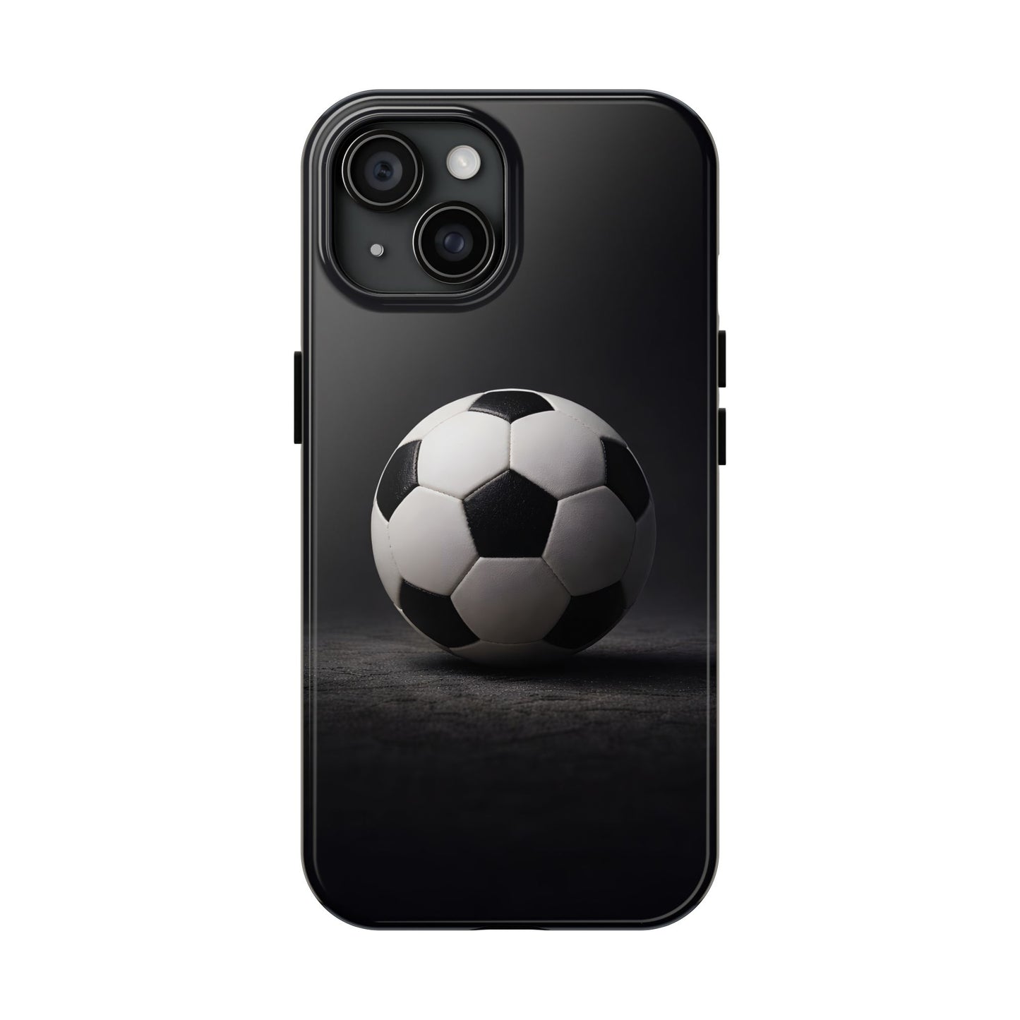 Professional Soccer Ball Tough Case - Minimalist Sports Cover for iPhone & Samsung