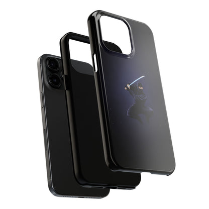 Shadow Ninja Assassin Tough Case - Dark Samurai Aesthetic Cover for iPhone & Samsung