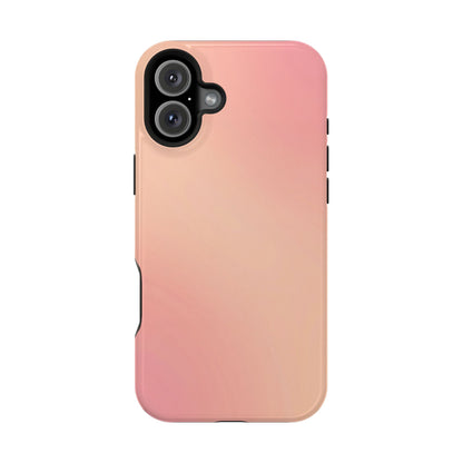 Soft Peach to Blush Gradient Magnetic Case