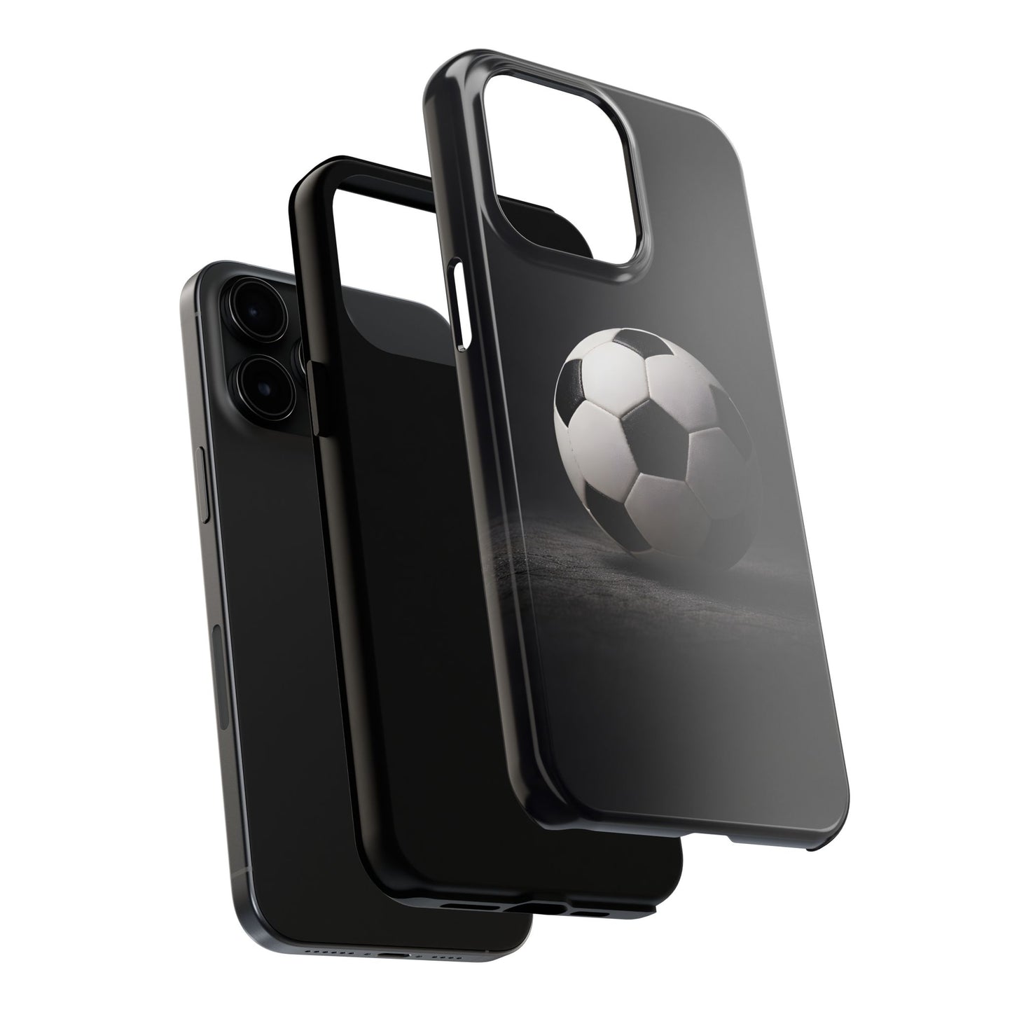 Professional Soccer Ball Tough Case - Minimalist Sports Cover for iPhone & Samsung