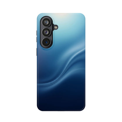 Blue Wave Abstract Magnetic Impact Case