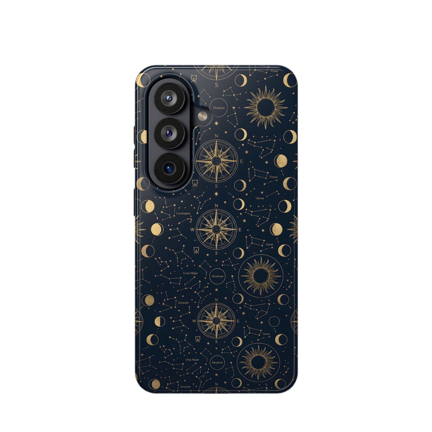Solar Navigator Antique Gold Celestial Magnetic Case