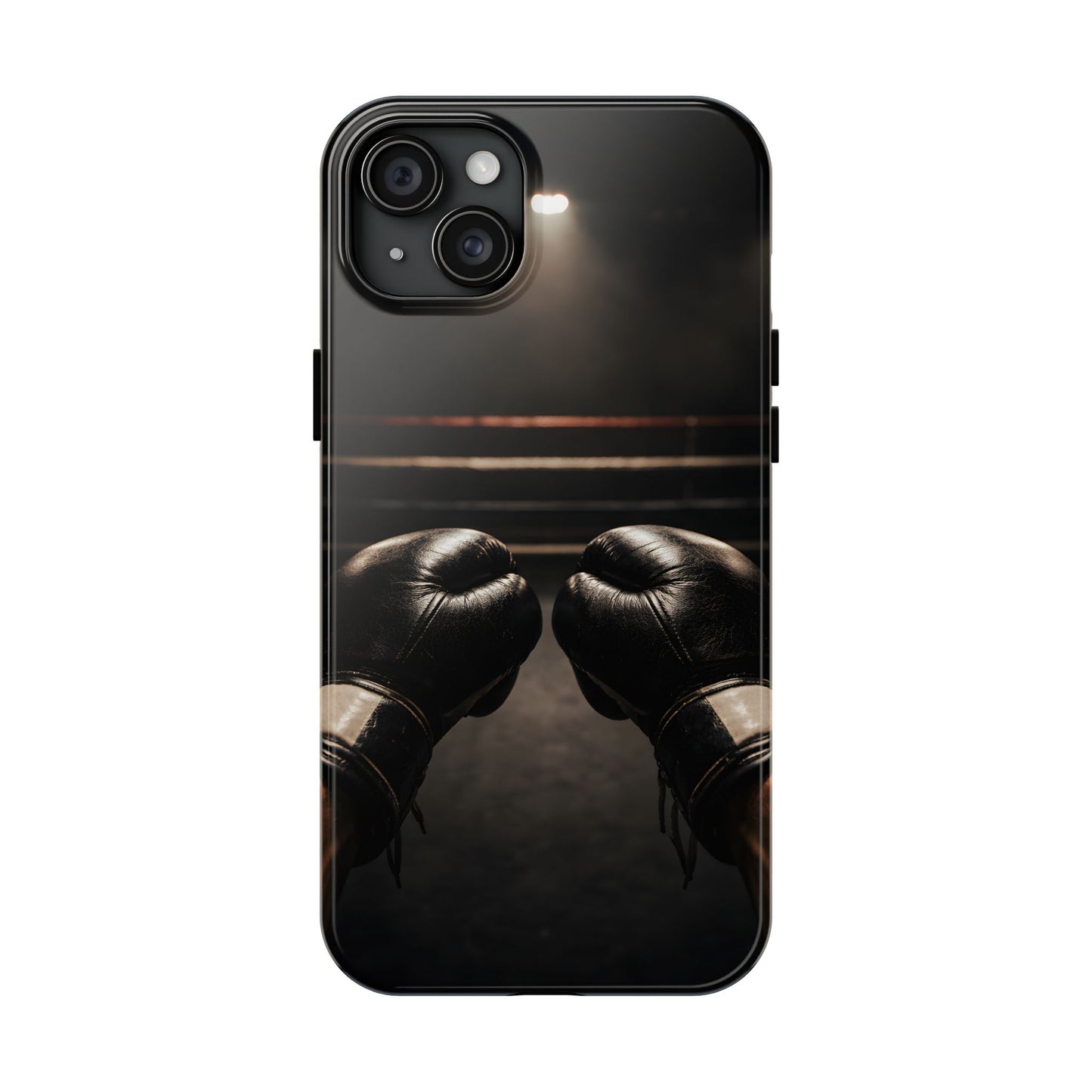 Boxing Gloves Ring POV Tough Case - Cinematic Combat Sports Cover for iPhone & Samsung