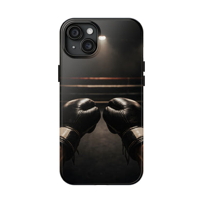 Boxing Gloves Ring POV Tough Case - Cinematic Combat Sports Cover for iPhone & Samsung