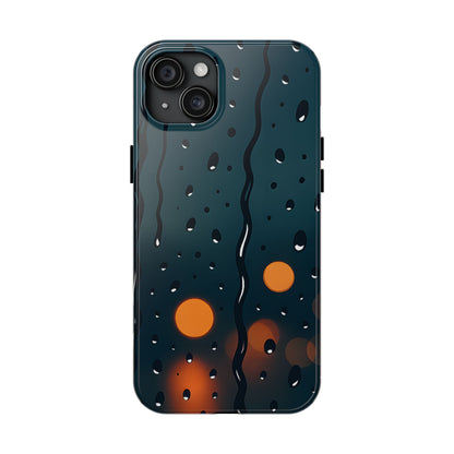 Rainy City Night Tough Case - Moody Urban Aesthetic Phone Cover