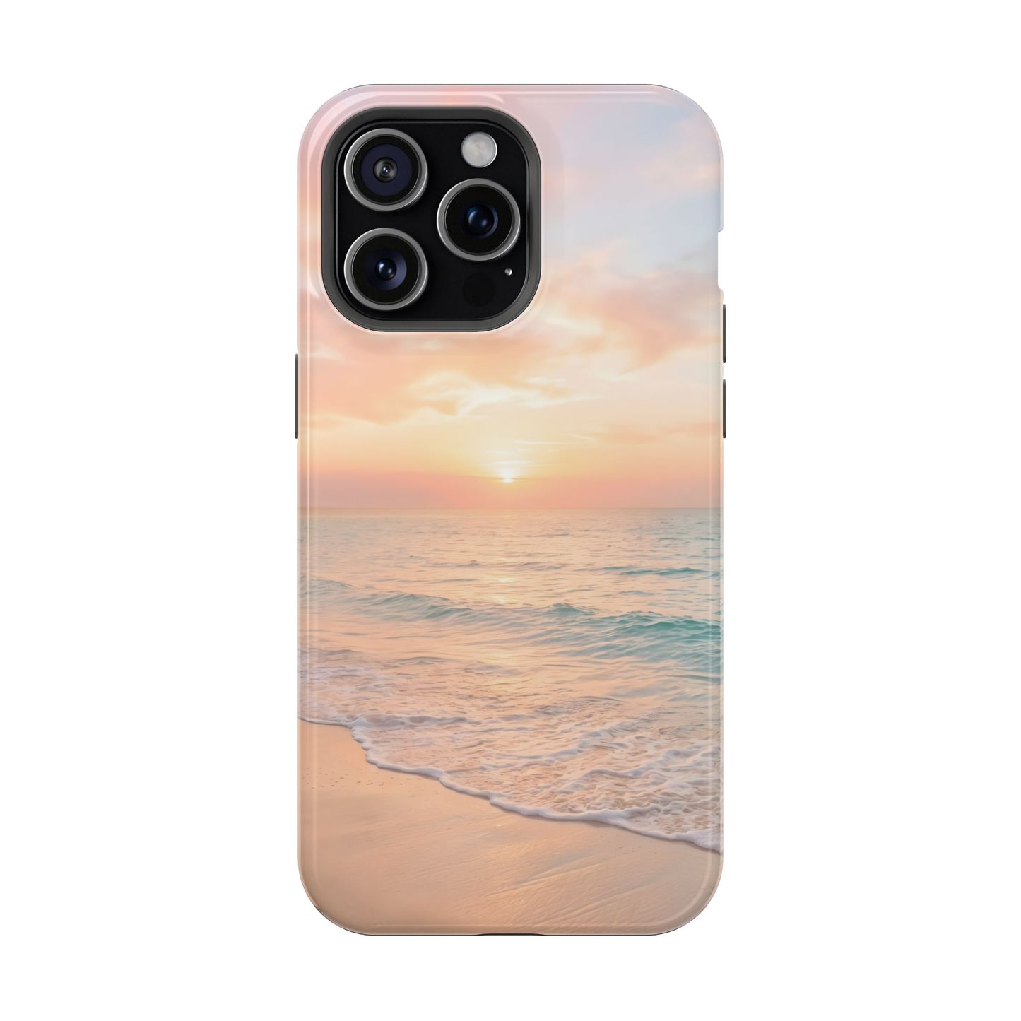 Serene Sunset Beach Magnetic Impact Case