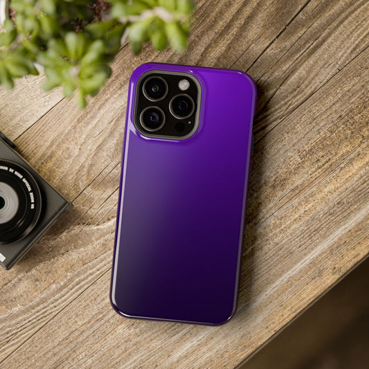 Midnight Amethyst: Dark Purple Gradient MagSafe Case