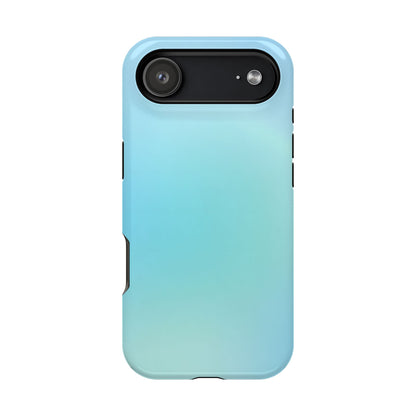 Aqua to Mint Gradient Magnetic Impact Case