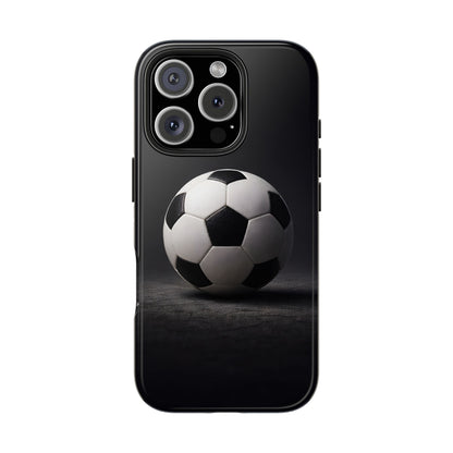 Professional Soccer Ball Tough Case - Minimalist Sports Cover for iPhone & Samsung