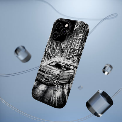 JDM Skyline Tokyo Drift Magnetic Impact Case