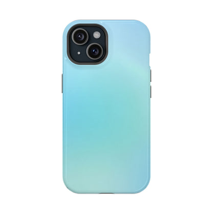 Aqua to Mint Gradient Magnetic Impact Case