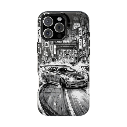 Tokyo Drift Manga Skyline Magnetic Tough Case