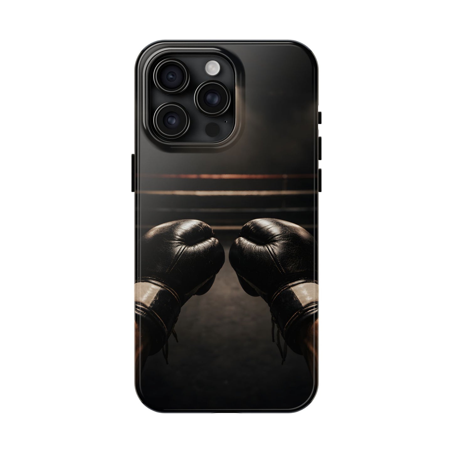 Boxing Gloves Ring POV Tough Case - Cinematic Combat Sports Cover for iPhone & Samsung