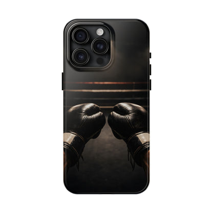 Boxing Gloves Ring POV Tough Case - Cinematic Combat Sports Cover for iPhone & Samsung