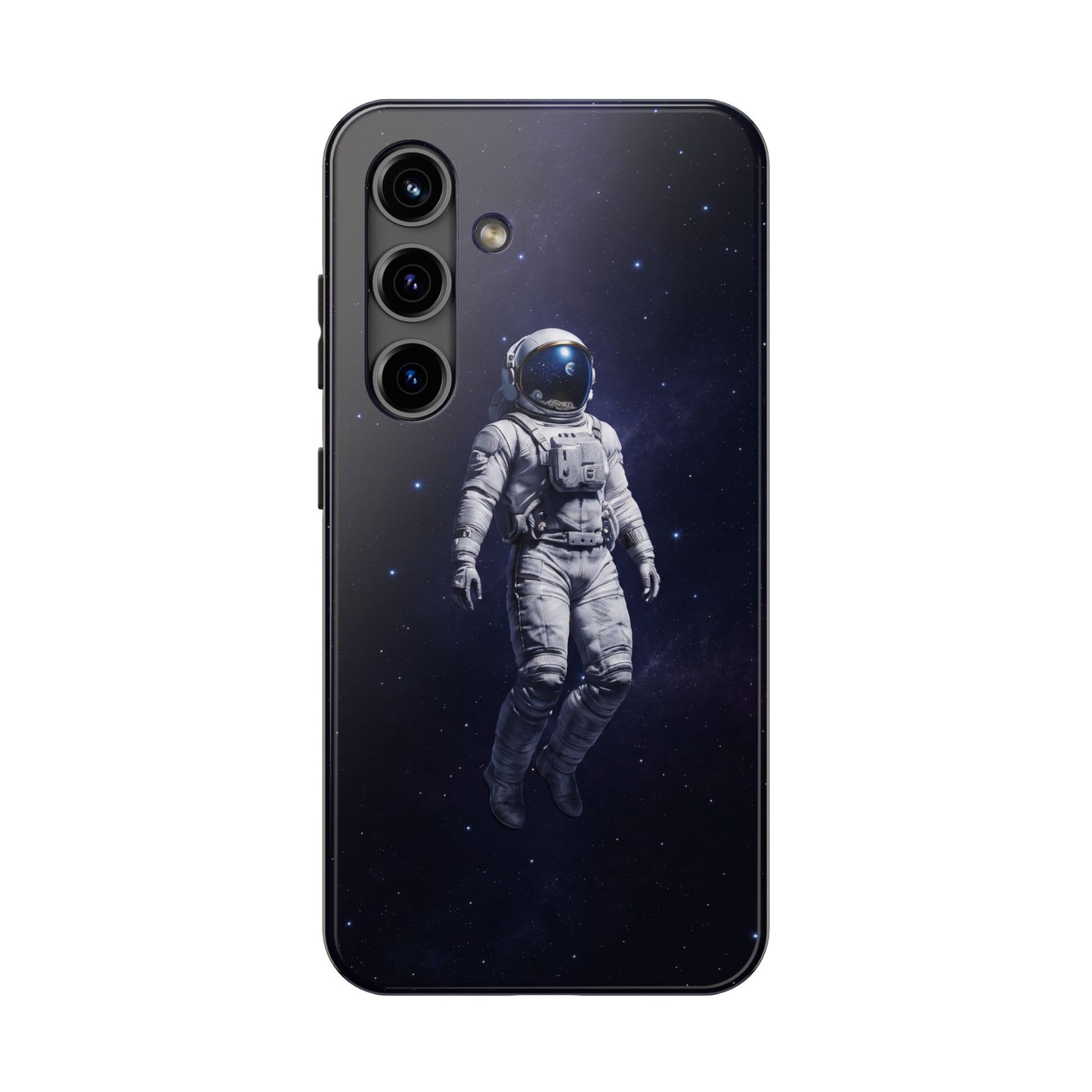 Deep Space Astronaut Tough Case - Realistic Cosmic Explorer Cover for iPhone & Samsung