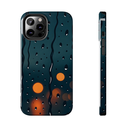 Rainy City Night Tough Case - Moody Urban Aesthetic Phone Cover