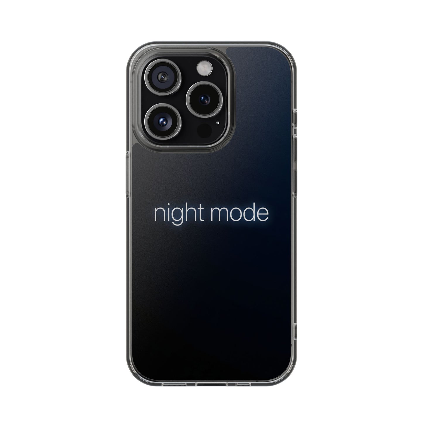 Night Mode Clear Case - MagSafe Compatible Dark Aesthetic Cover