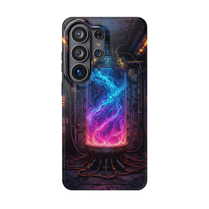 Neon Reactor: Cyberpunk Energy Core MagSafe Case