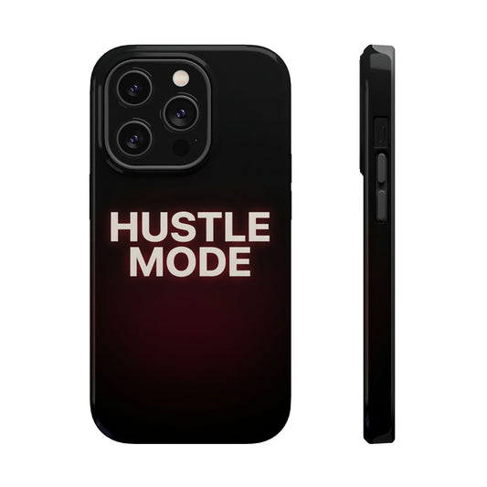 Hustle Mode Motivational Magnetic Impact Case