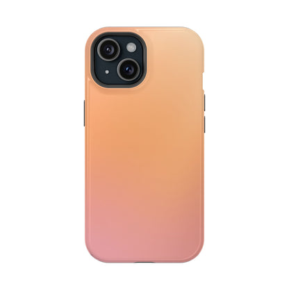Orange to Pink Sunrise Gradient Magnetic Case